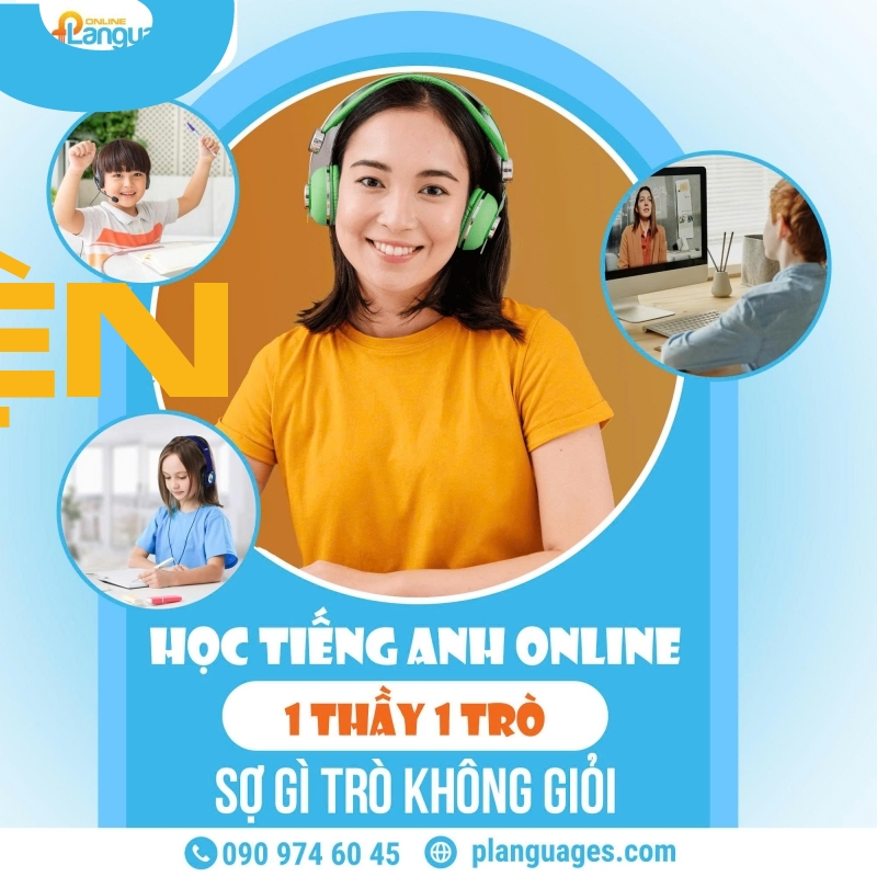 hoc tieng anh online cho be  ?? 1 thay 1 tro so gi tro khong gioi
