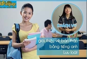 khanh vy gioi thieu ve minh bang tieng anh duoc nhan xet la hay nhu nguoi ban ngu